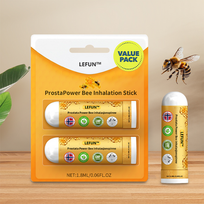 si farvel til ubehag i prostata🎈LEFUN™  Prostata Power Bee inhalasjonspinne🎈(Hurtigvirkende og langvarig)